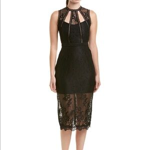NEW | Alexis | Black Lace Dress | BNWT | Size S